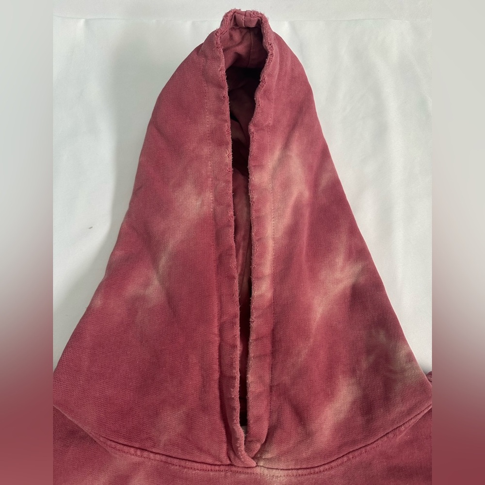 EN.ES Faded and Distressed Streetwear Tie-Dye Style Hoodie - Picture 7 of 13